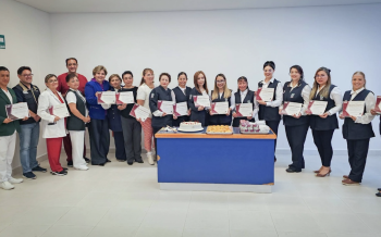 Diputada Floricel González mantiene trabajo de territorio con visitas al sector salud y educativo en Teziutlán